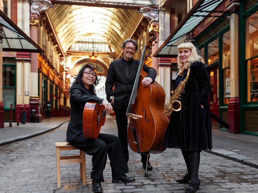 medium shot musicians with instruments