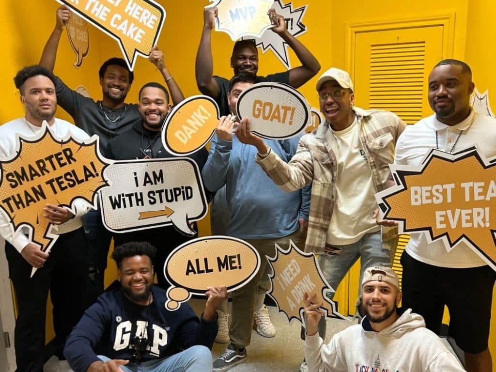 book a room for team building events