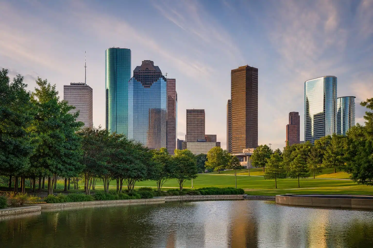 Discovery Green's 12-acre downtown park